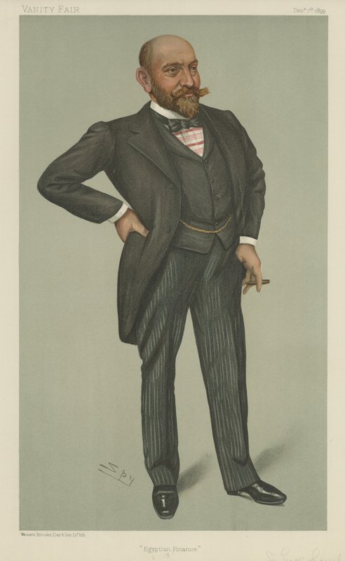 Sir Ernest Cassell autorstwa Leslie Matthew Ward