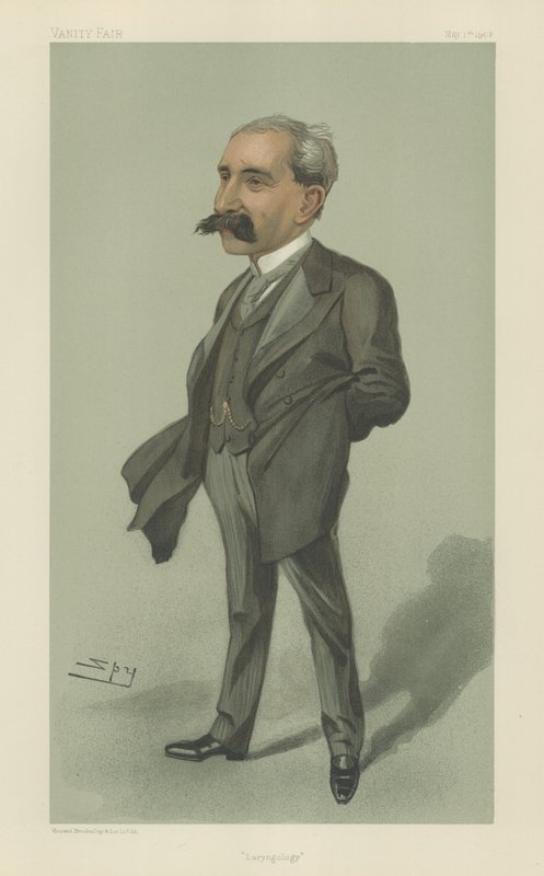 Sir Felix Semon autorstwa Leslie Matthew Ward