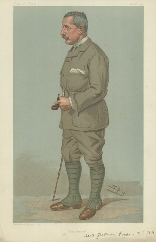 Sir Godfrey Yeatman Lagden autorstwa Leslie Matthew Ward