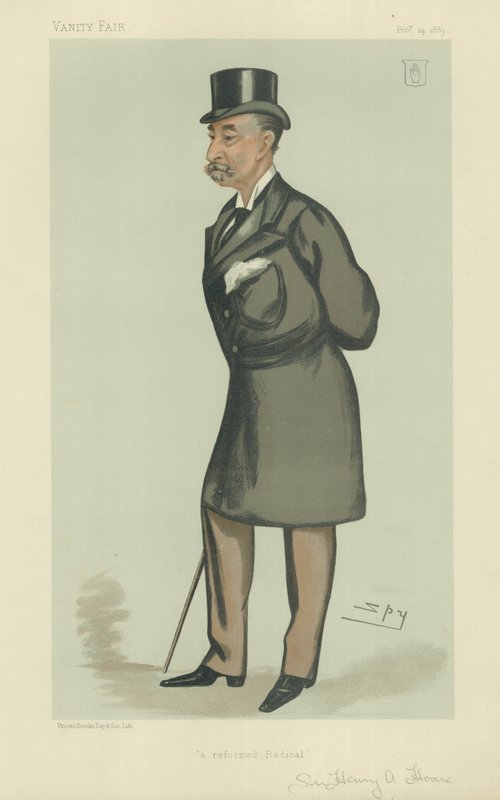 Sir Henry Ainslie Hoare autorstwa Leslie Matthew Ward