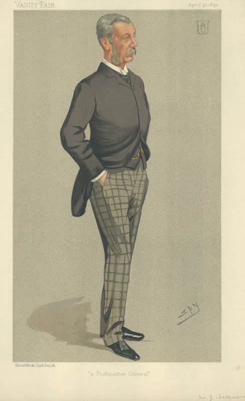 Sir James Fergusson autorstwa Leslie Matthew Ward