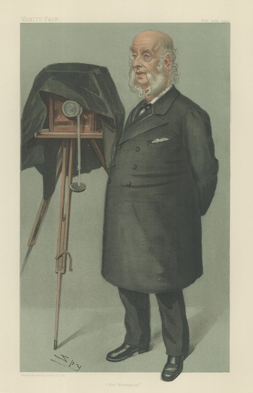 Sir John Benjamin Stone autorstwa Leslie Matthew Ward
