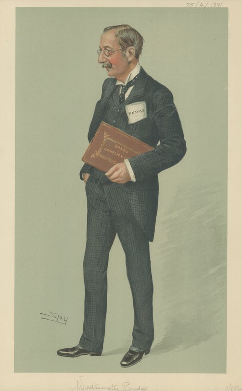 Sir John Frederick Bridge autorstwa Leslie Matthew Ward