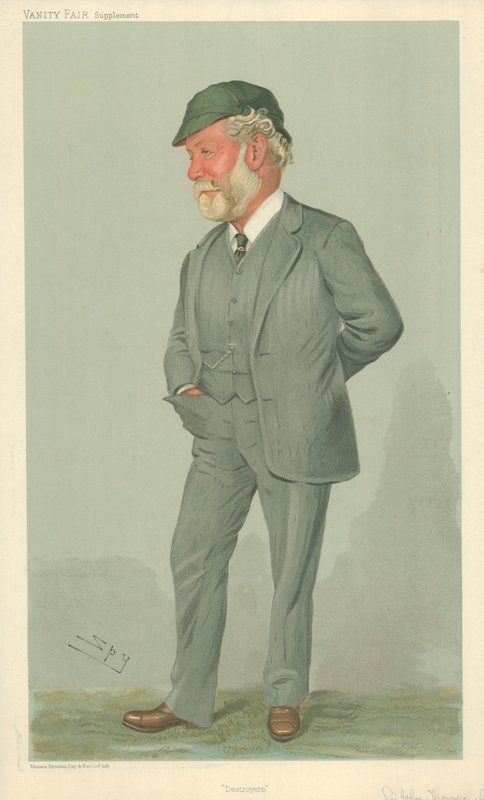 Sir John Isaac Thornycroft, Destroyers, 19 stycznia 1905, komiks Vanity Fair autorstwa Leslie Matthew Ward