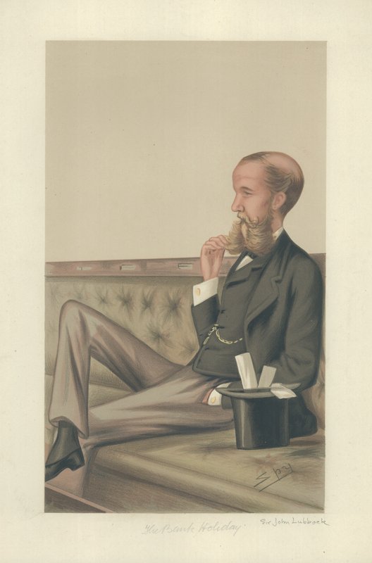 Sir John Lubbock autorstwa Leslie Matthew Ward