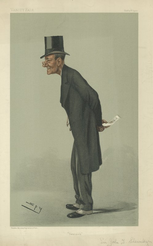 Sir John Talbot Dilwyn-Llewellyn autorstwa Leslie Matthew Ward