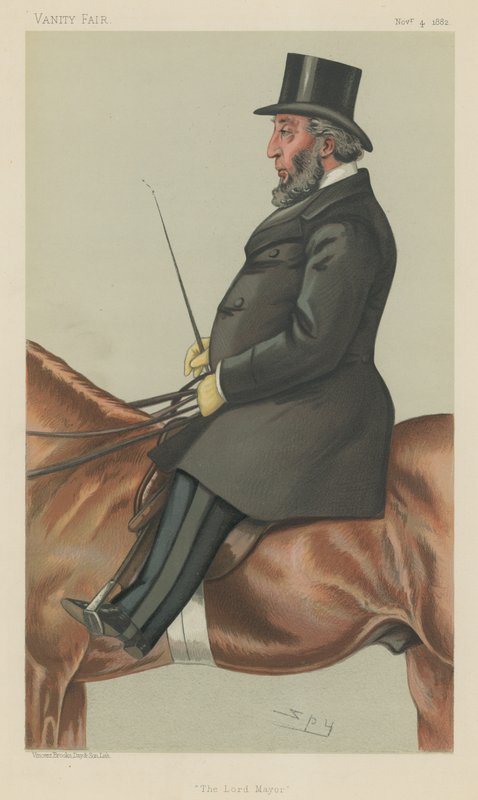 Sir John Whitaker Ellis autorstwa Leslie Matthew Ward
