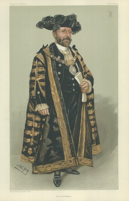 Sir Joseph Cockfield Dimsdale autorstwa Leslie Matthew Ward