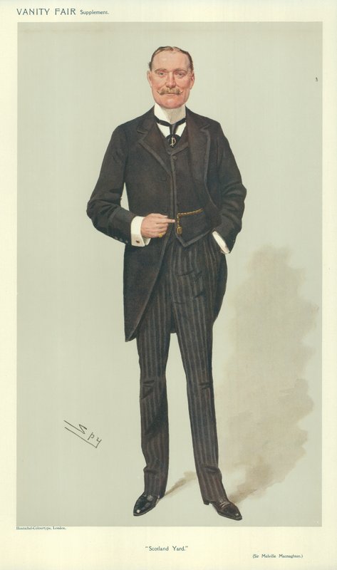 Sir Melville MacNaghten autorstwa Leslie Matthew Ward