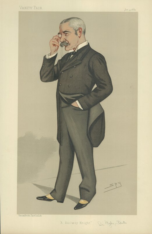 Sir Myles Fenton autorstwa Leslie Matthew Ward