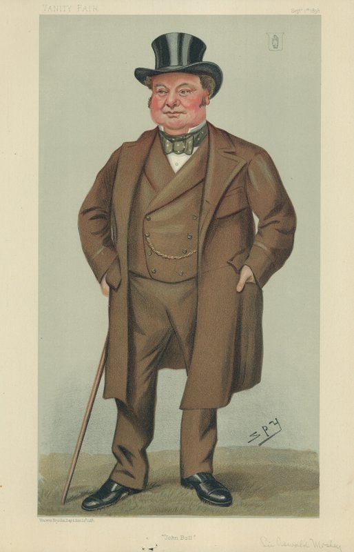 Sir Oswald Mosley autorstwa Leslie Matthew Ward