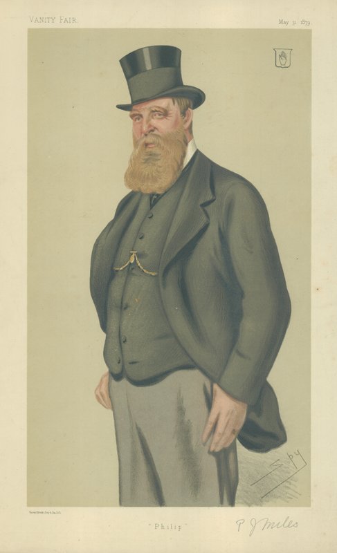 Sir Philip John William Miles autorstwa Leslie Matthew Ward