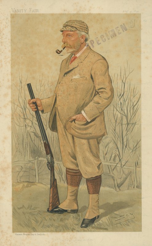 Sir R W Payne-Galwey autorstwa Leslie Matthew Ward