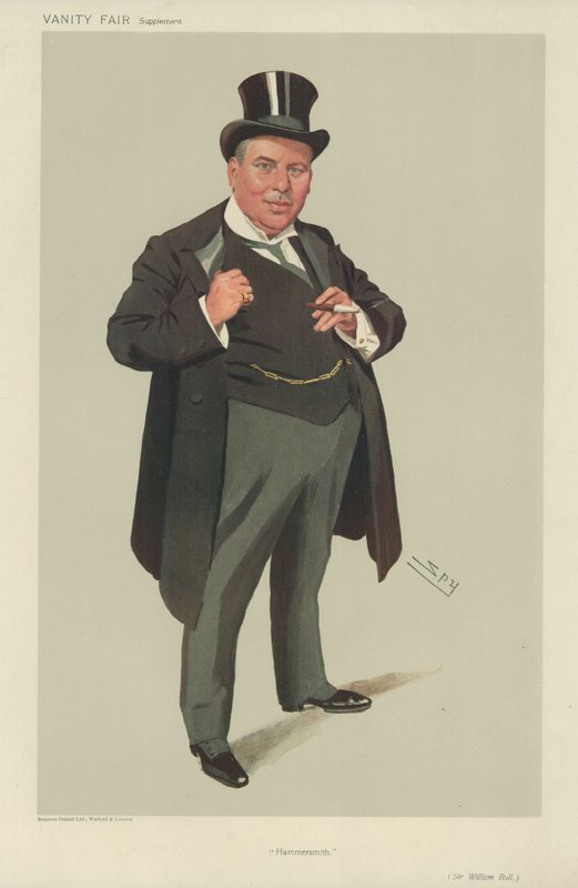 Sir William Bull autorstwa Leslie Matthew Ward