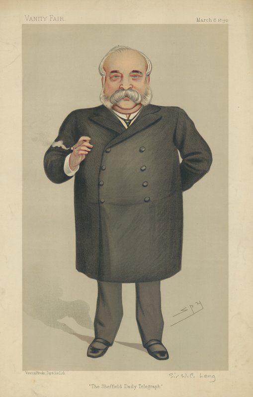 Sir William Christopher Leng autorstwa Leslie Matthew Ward