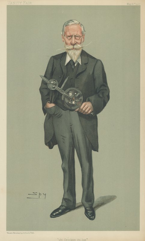 Sir William Crookes autorstwa Leslie Matthew Ward