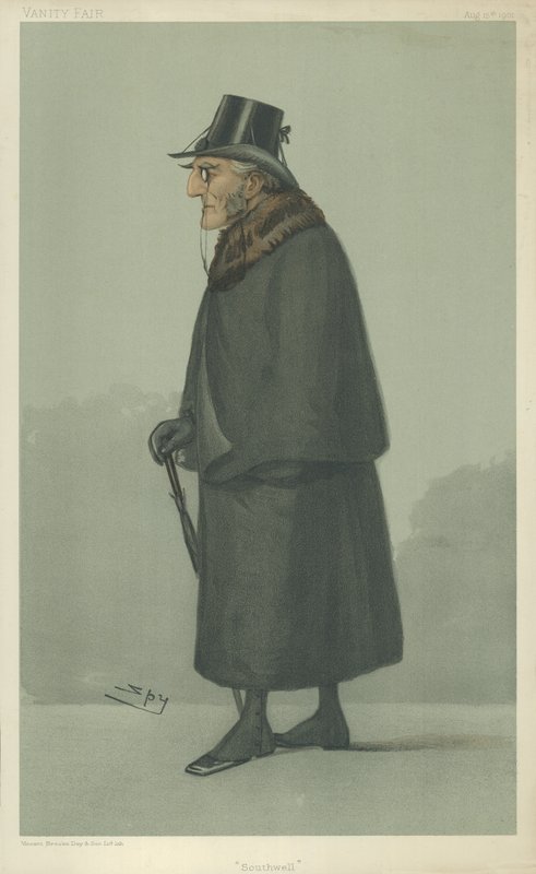 Biskup Southwell autorstwa Leslie Matthew Ward