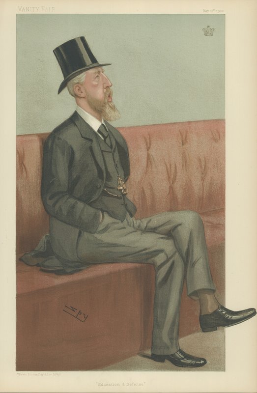 Książę Devonshire autorstwa Leslie Matthew Ward