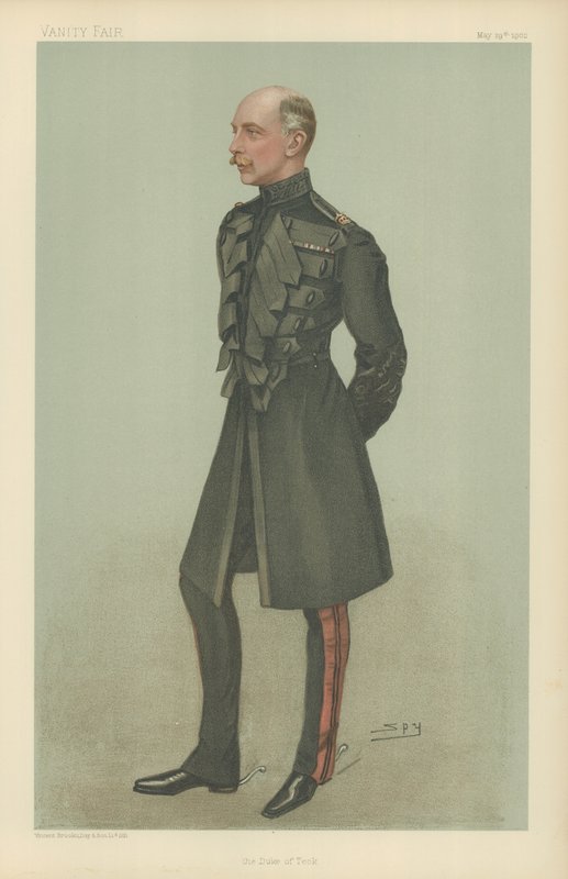 Książę Teck autorstwa Leslie Matthew Ward