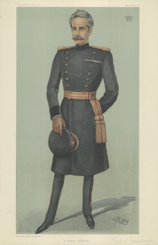 The Earl of Dundonald autorstwa Leslie Matthew Ward