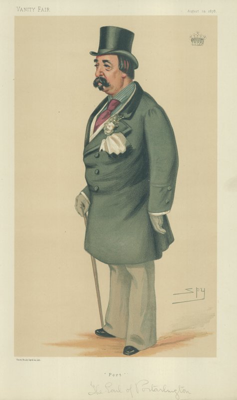 The Earl of Portarlington autorstwa Leslie Matthew Ward