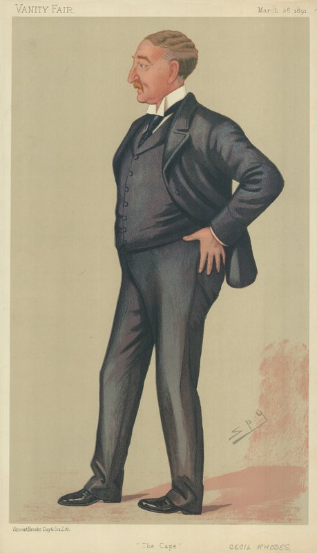 Hon Cecil Rhodes autorstwa Leslie Matthew Ward