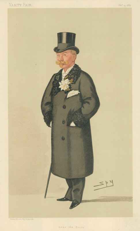 Hon Harry Tyrwhitt-Wilson, Near the Rose, 13 lutego 1886, komiks Vanity Fair autorstwa Leslie Matthew Ward
