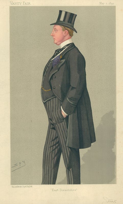 Hon Humphrey Sturt, East Dorsetshire, 7 maja 1892, komiks Vanity Fair autorstwa Leslie Matthew Ward