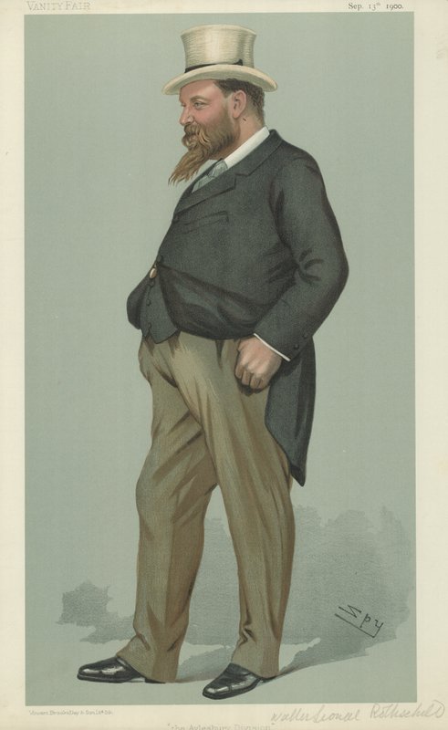 Hon Walter Lionel Rotszyld autorstwa Leslie Matthew Ward