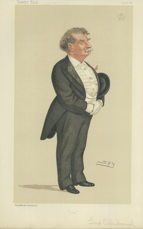 The Lord Ellenorough autorstwa Leslie Matthew Ward