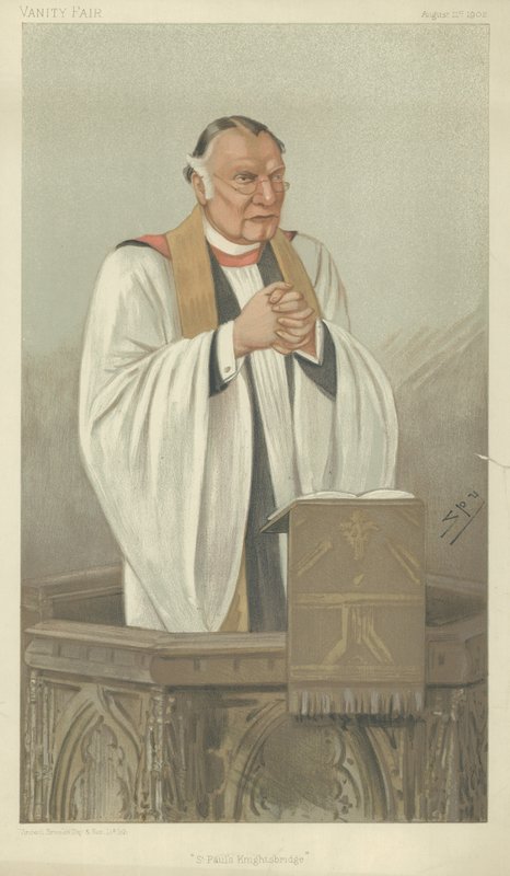 Wielebny H Montagu Villiers autorstwa Leslie Matthew Ward