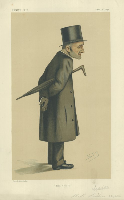 Wielebny Henry Parry Liddon autorstwa Leslie Matthew Ward