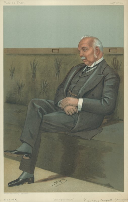 Właściwy Szanowny Sir Henry Campbell-Bannerman autorstwa Leslie Matthew Ward