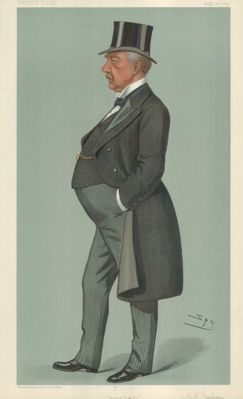 William Lawies Jackson autorstwa Leslie Matthew Ward
