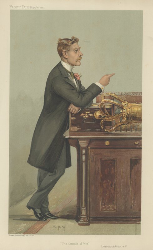 Wielce Szanowny Hugh Oakeley Arnold-Foster autorstwa Leslie Matthew Ward