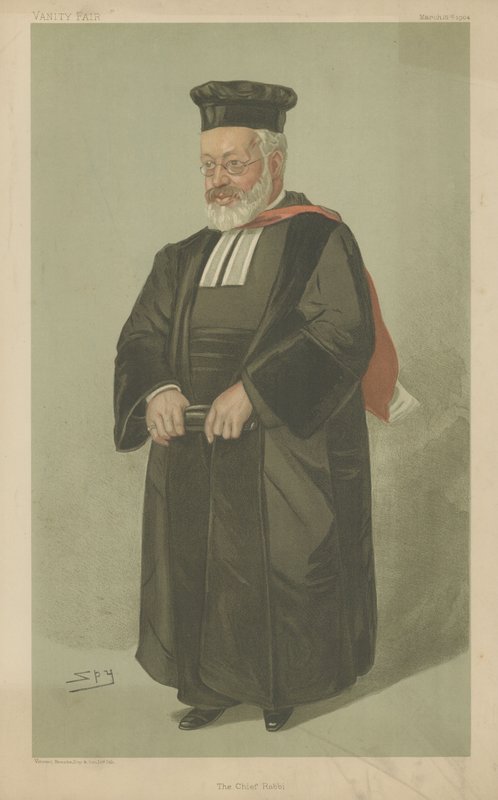 Bardzo Wielebny Hermann Adler autorstwa Leslie Matthew Ward
