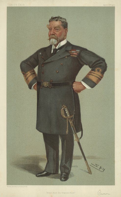 Wiceadmirał Sir Henry Holdsworth Rawson autorstwa Leslie Matthew Ward
