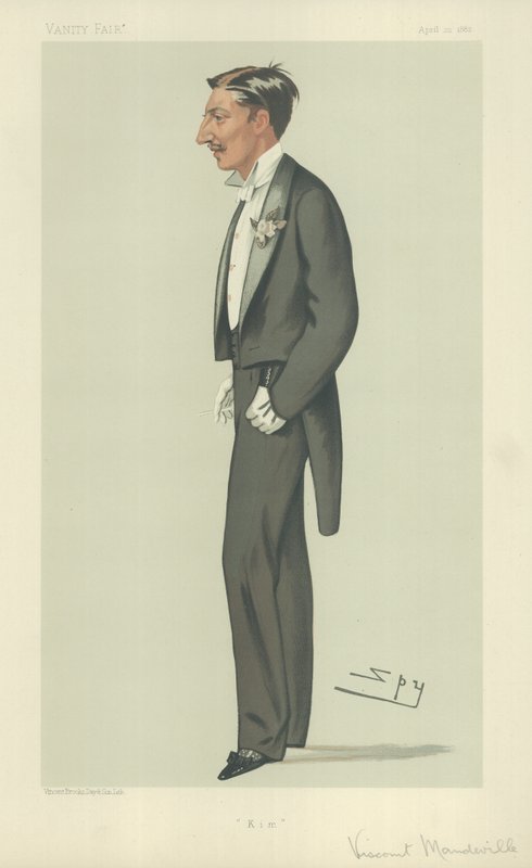 Wicehrabia Mandeville autorstwa Leslie Matthew Ward