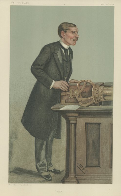 William St John Broderick, sekretarz stanu ds. wojny autorstwa Leslie Matthew Ward