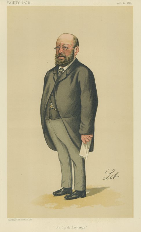 Pan Lionel Louis Cohen autorstwa Liborio Prosperi