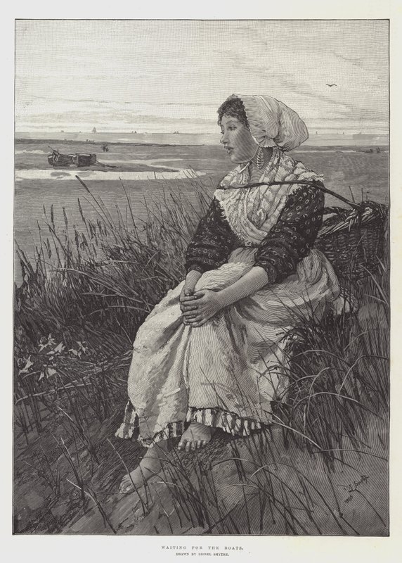 Czekam na łodzie autorstwa Lionel Percy Smythe