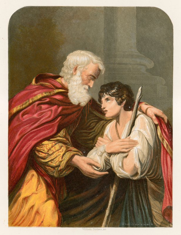Syn marnotrawny (kolor lito) autorstwa Lionello Spada