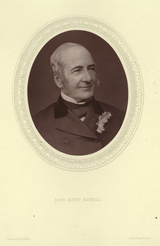 Portret Johna Scotta Russella autorstwa Lock and Whitfield