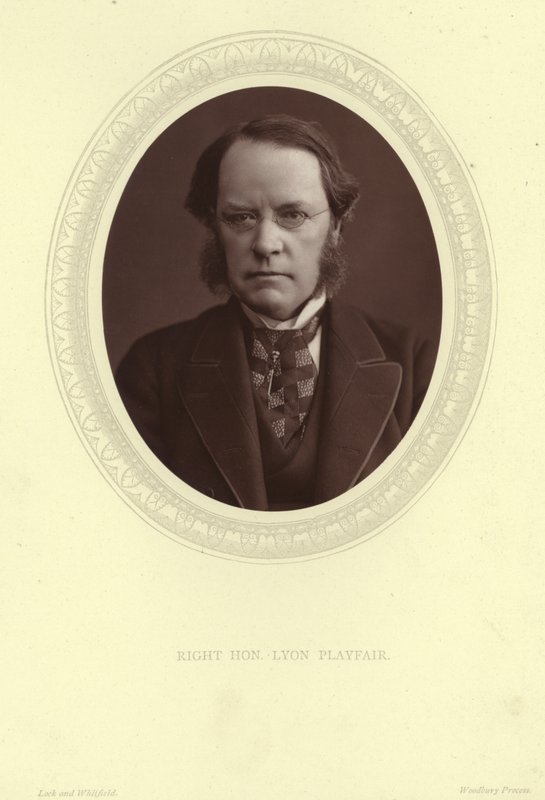 Portret Lyon Playfair, Baron Playfair autorstwa Lock and Whitfield