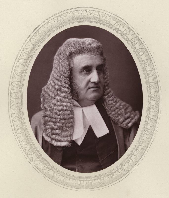 Sir Robert Phillimore, angielski sędzia i polityk autorstwa Lock and Whitfield