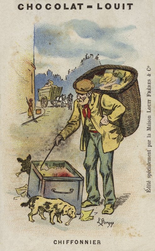 Szyfon (chromolitho) autorstwa Louis Borgex