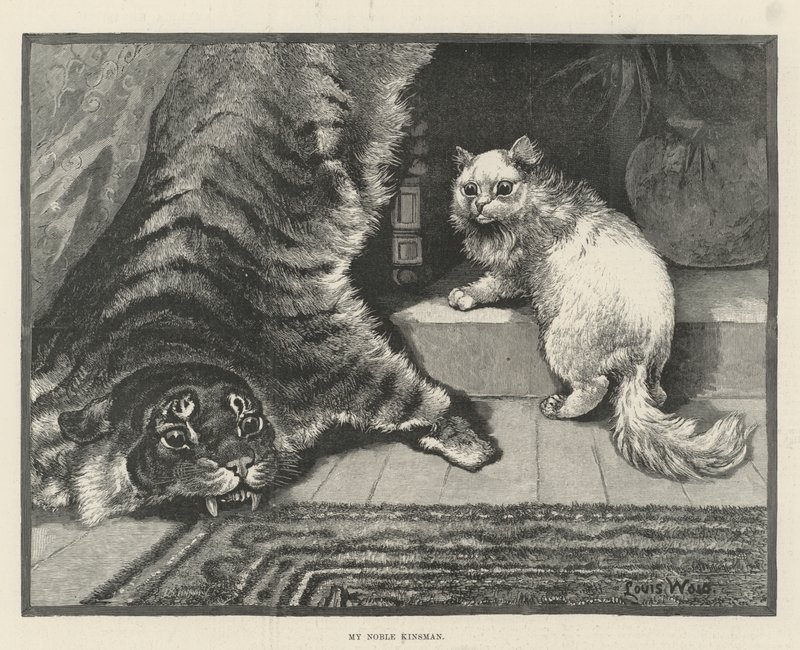 My Noble Kinsman autorstwa Louis Wain