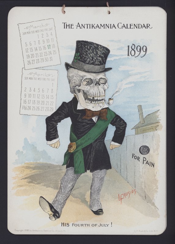 Ilustracja do kalendarza antykamnijskiego autorstwa Louis Crucius or Crusuius