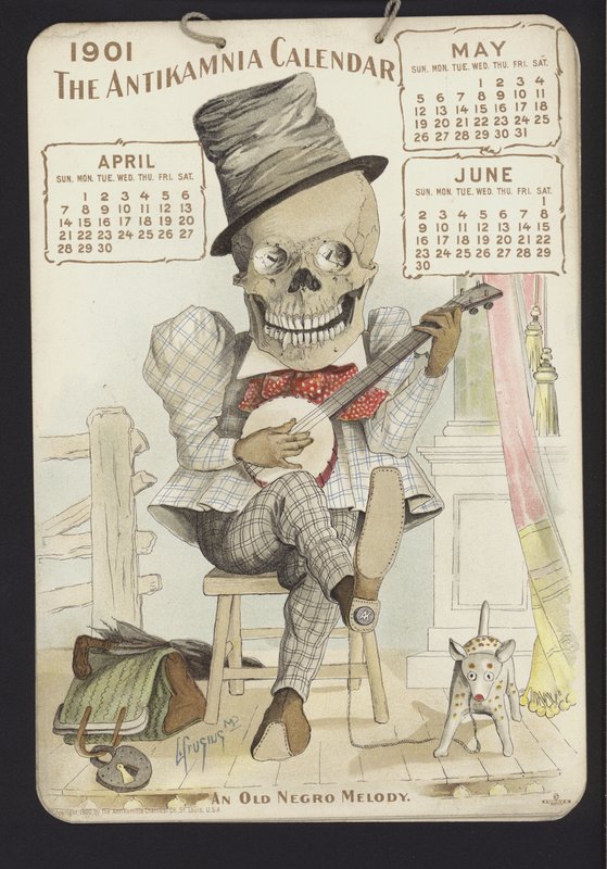 Ilustracja do kalendarza antykamnijskiego, 1901 autorstwa Louis Crucius or Crusuius