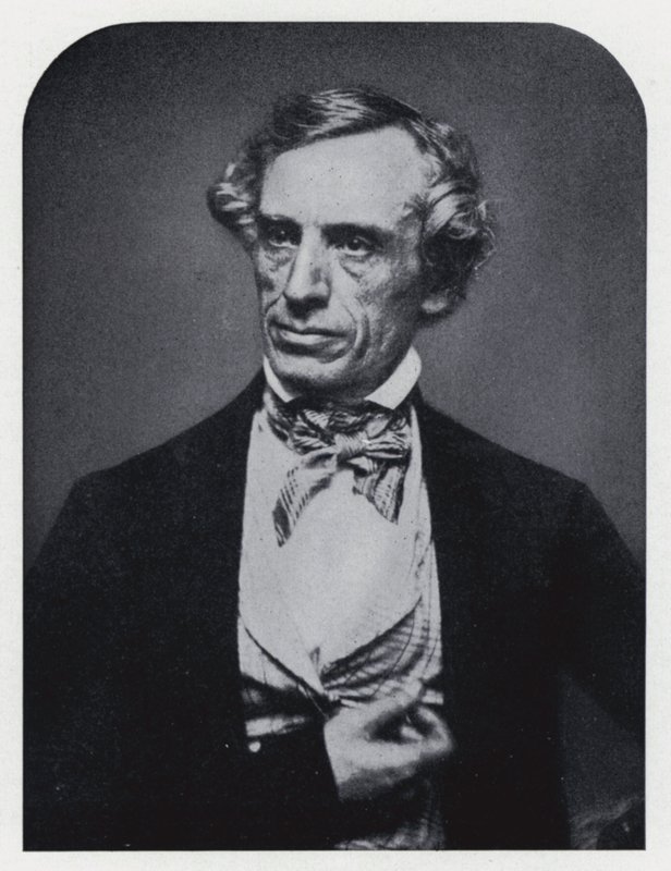 Samuel Finley Breese Morse, inżynier (zdjęcie czarno-białe) autorstwa Louis Jacques Mande Daguerre